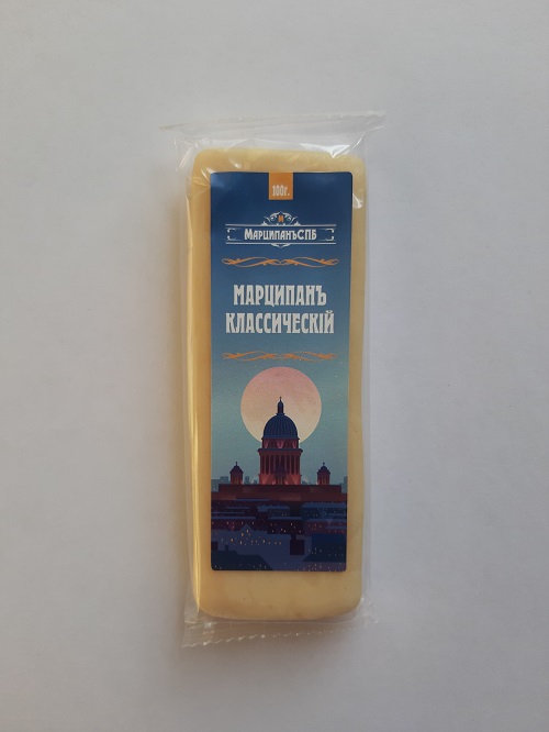 Марципановая масса классическая, 100гр - Марципановый дворик